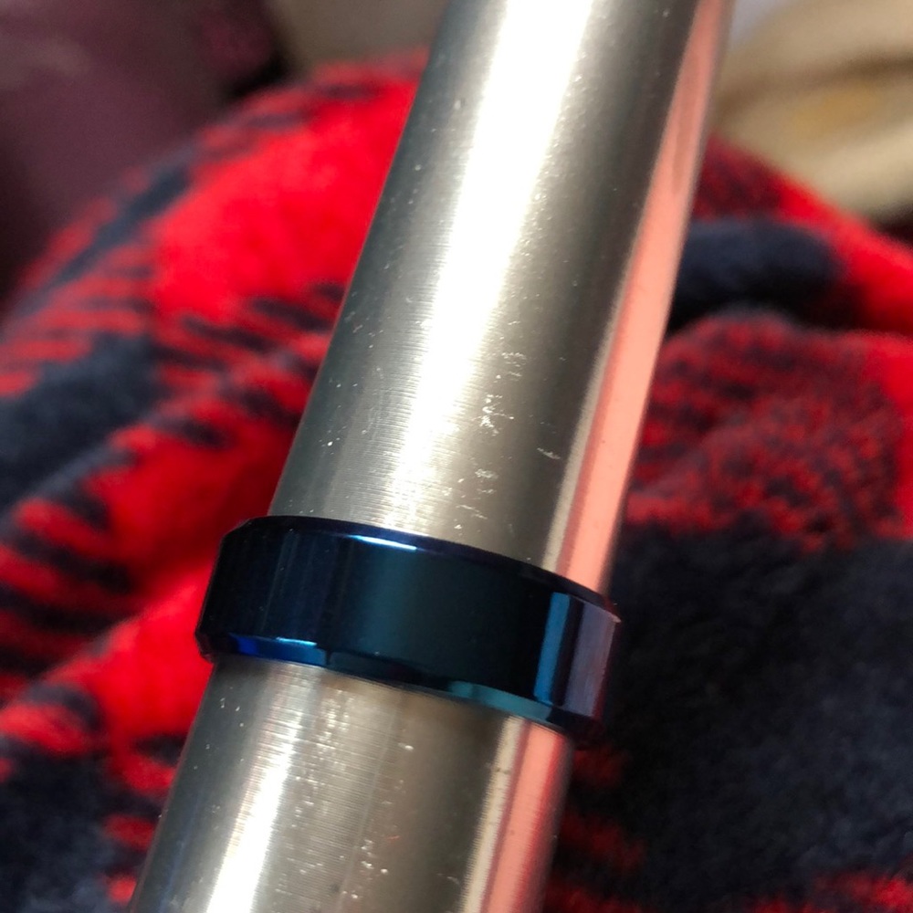 New Wedding Band for Men Royal Blue 11 sizes